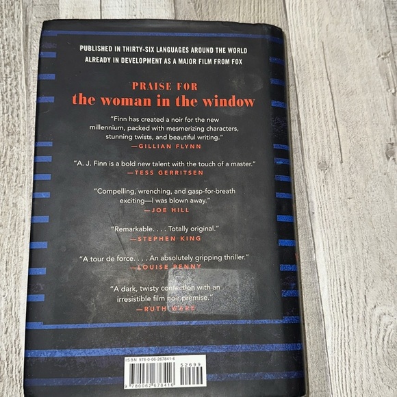The woman in the window hardback book by AJ Finn - Picture 7 of 8